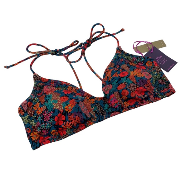 J. Crew Other - J. Crew Liberty of London Bikini Top Ciara NWT Large